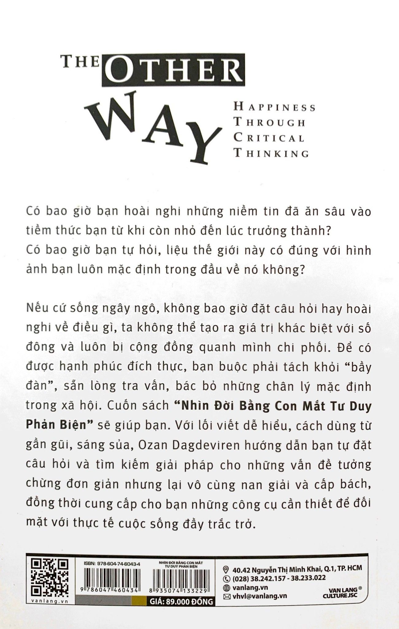  Nhìn Đời Bằng Con Mắt Tư Duy Phản Biện 