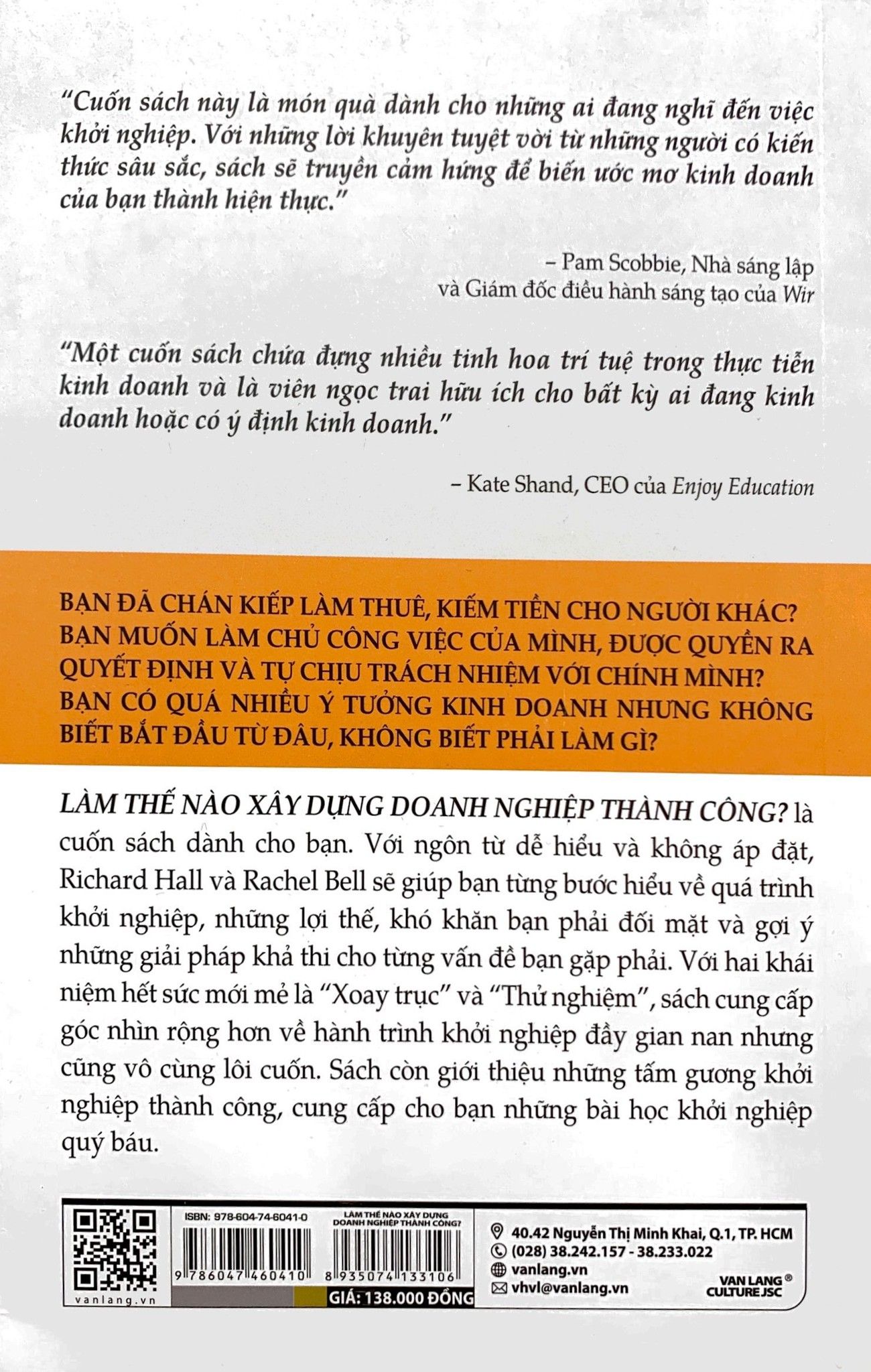 Làm Thế Nào Xây Dựng Doanh Nghiệp Thành Công ? 