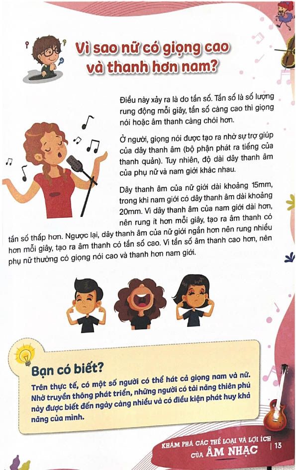  10 Vạn Câu Hỏi Vì Sao - Khám Phá Các Thể Loại Và Lợi Ích Của Âm Nhạc 