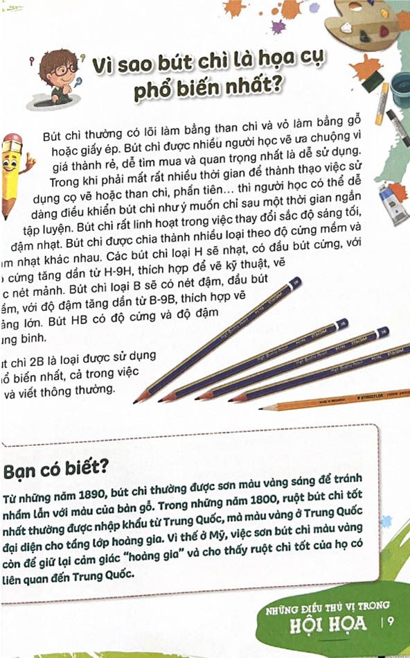  10 Vạn Câu Hỏi Vì Sao - Những Điều Thú Vị Trong Hội Họa 