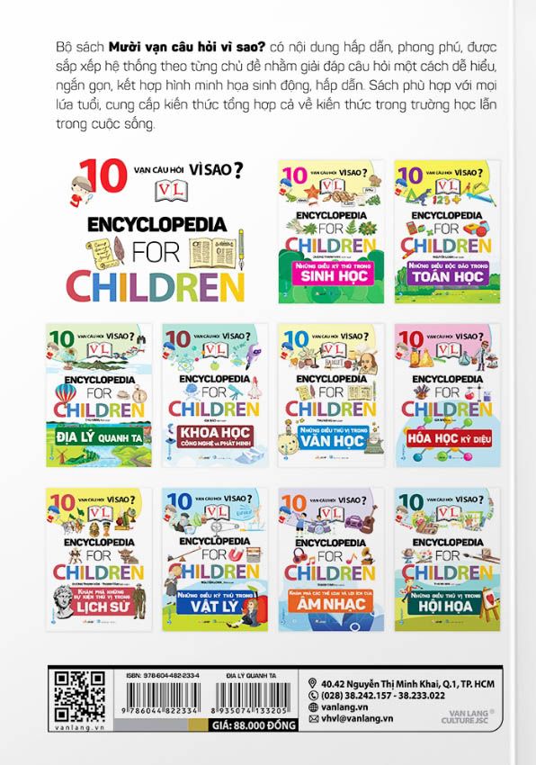  10 Vạn Câu Hỏi Vì Sao - Địa Lý Quanh Ta 