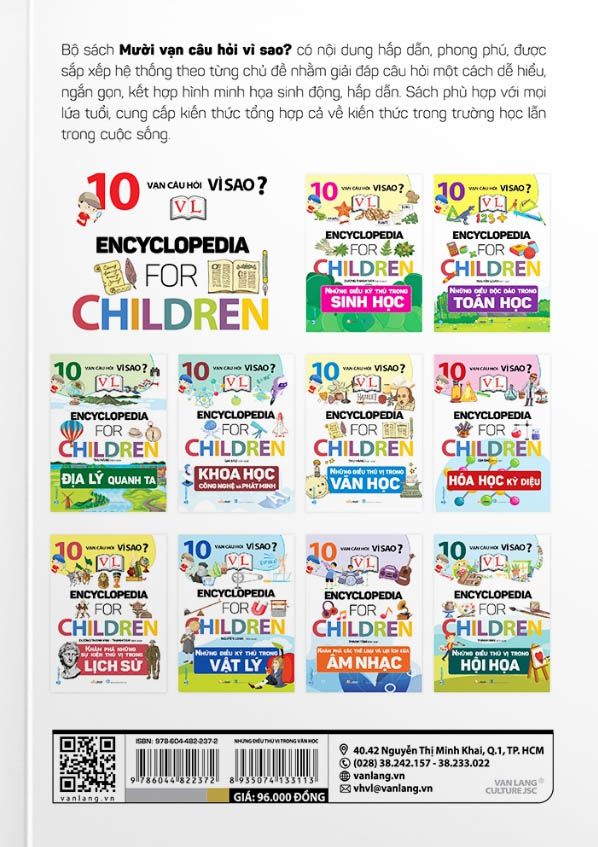  10 Vạn Câu Hỏi Vì Sao - Những Điều Thú Vị Trong Văn Học 