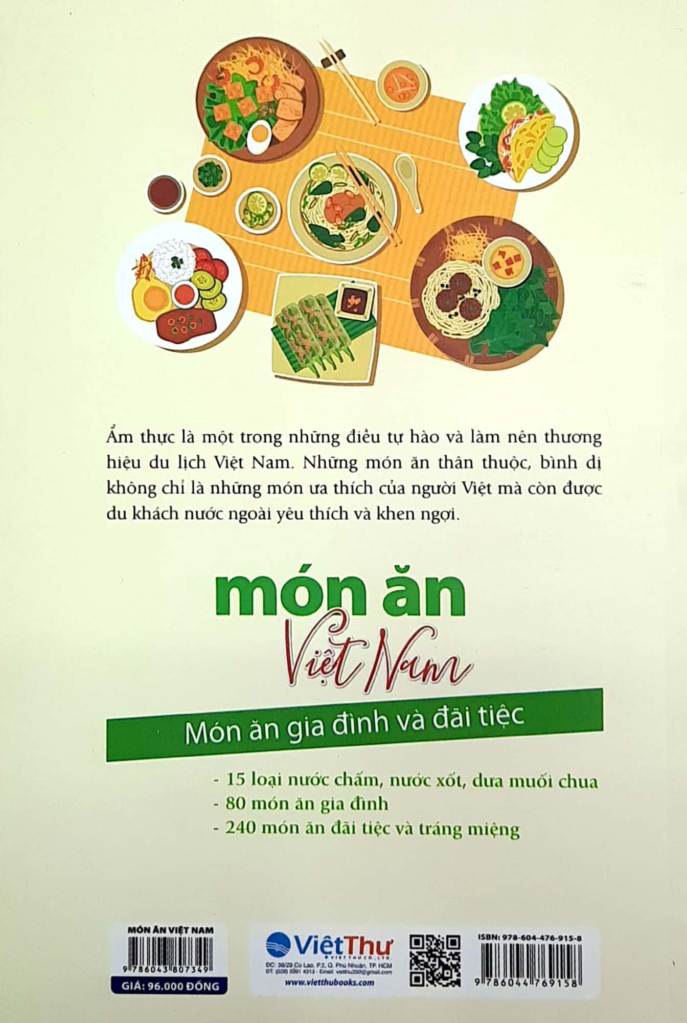  Món Ăn Việt Nam Gia Đình Và Đãi Tiệc 