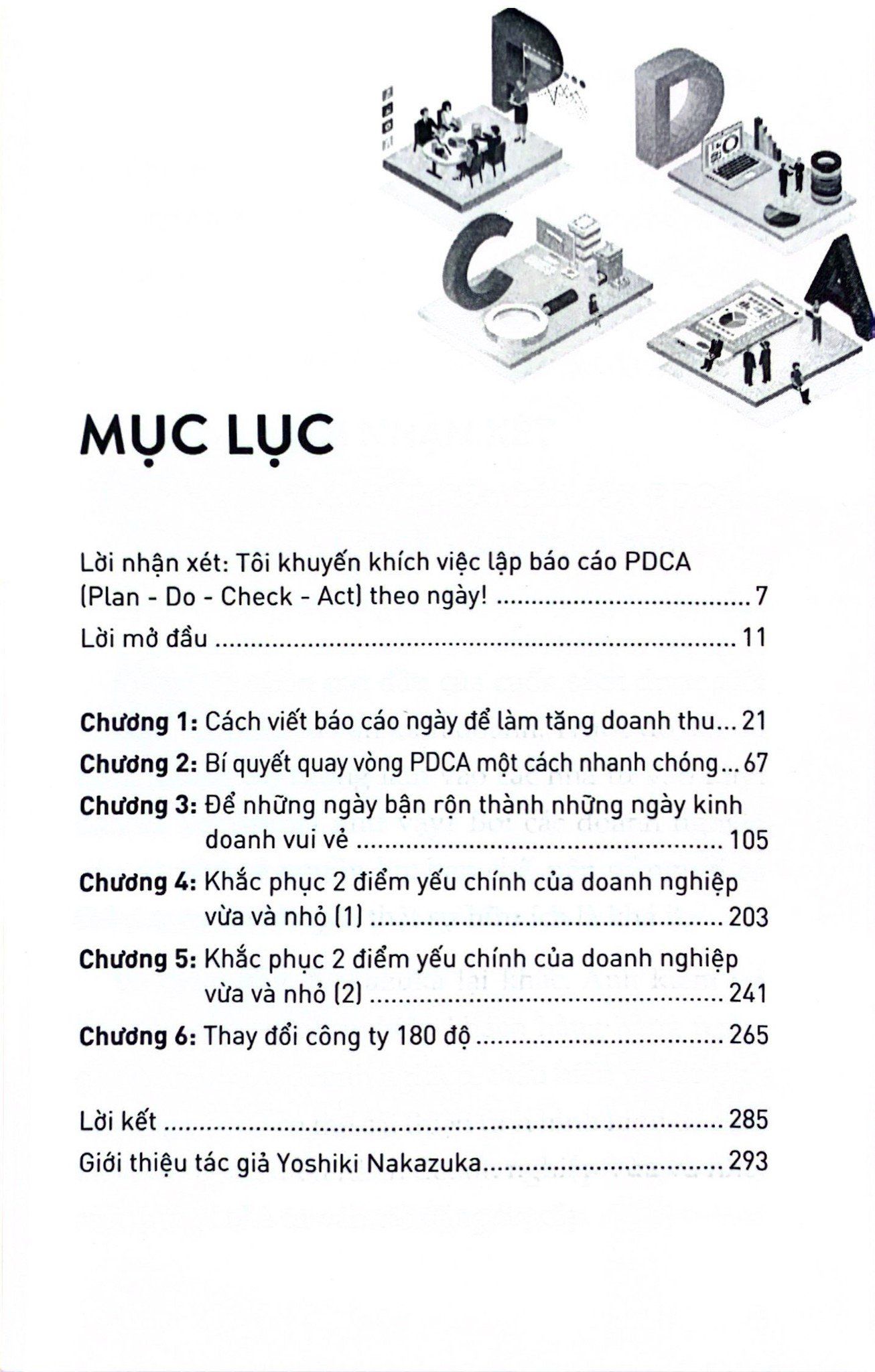  Lập Kế Hoạch Công Việc Theo Chu Trình PDCA 