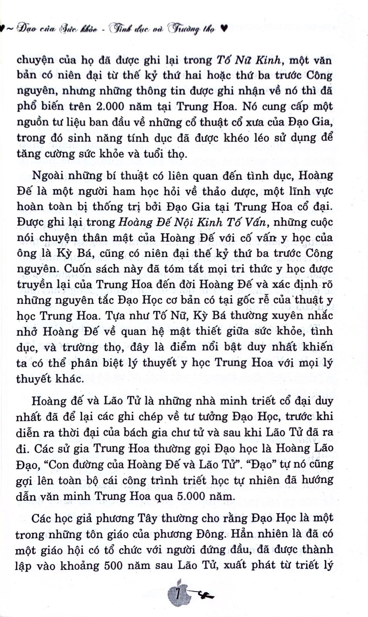  Đạo Của Sức Khỏe Tình Dục Và Trường Thọ 