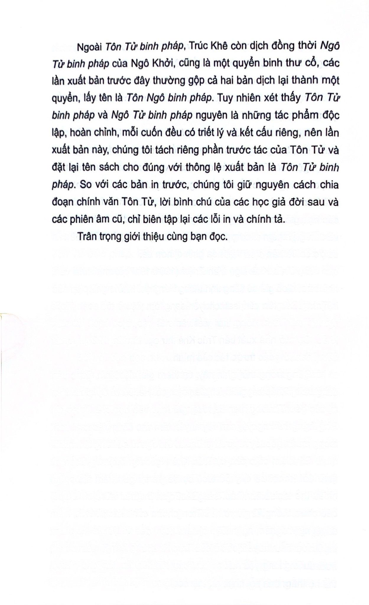  Tôn Tử Binh Pháp (Tái Bản 2024) 