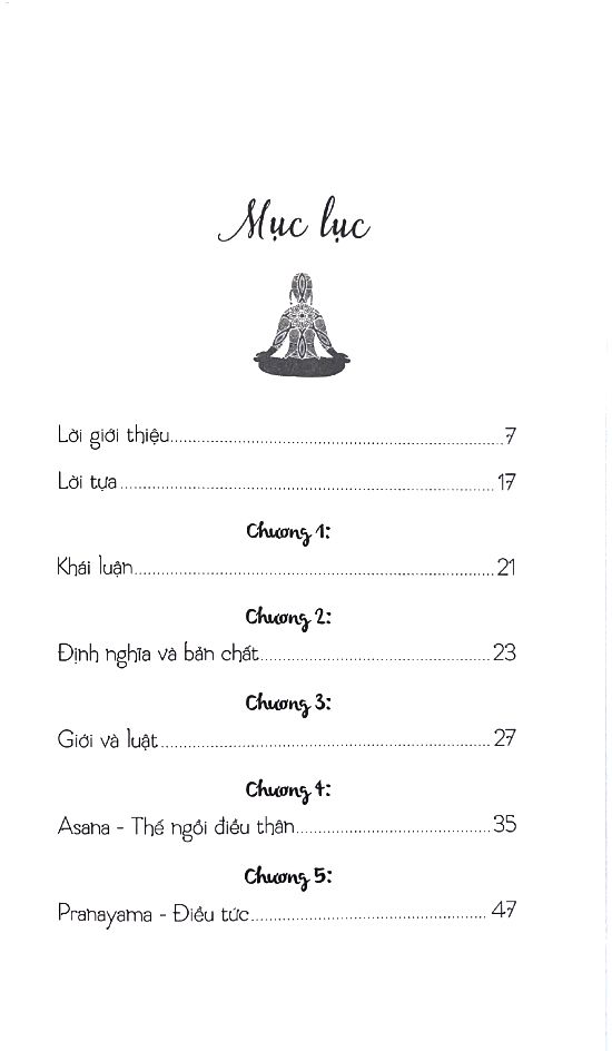  Yoga & Thiền Định 
