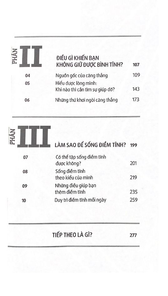  Điềm Tĩnh Để Bình Yên 