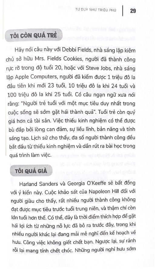  Tư Duy Như Triệu Phú 