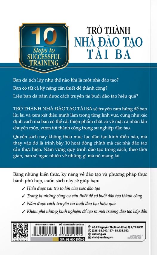  10 Bước Thực Hành - Trở Thành Nhà Đào Tạo Tài Ba 