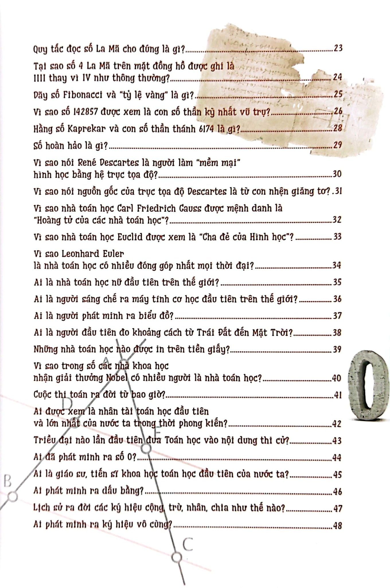  10 Vạn Câu Hỏi Vì Sao - Những Điều Độc Đáo Trong Toán Học 