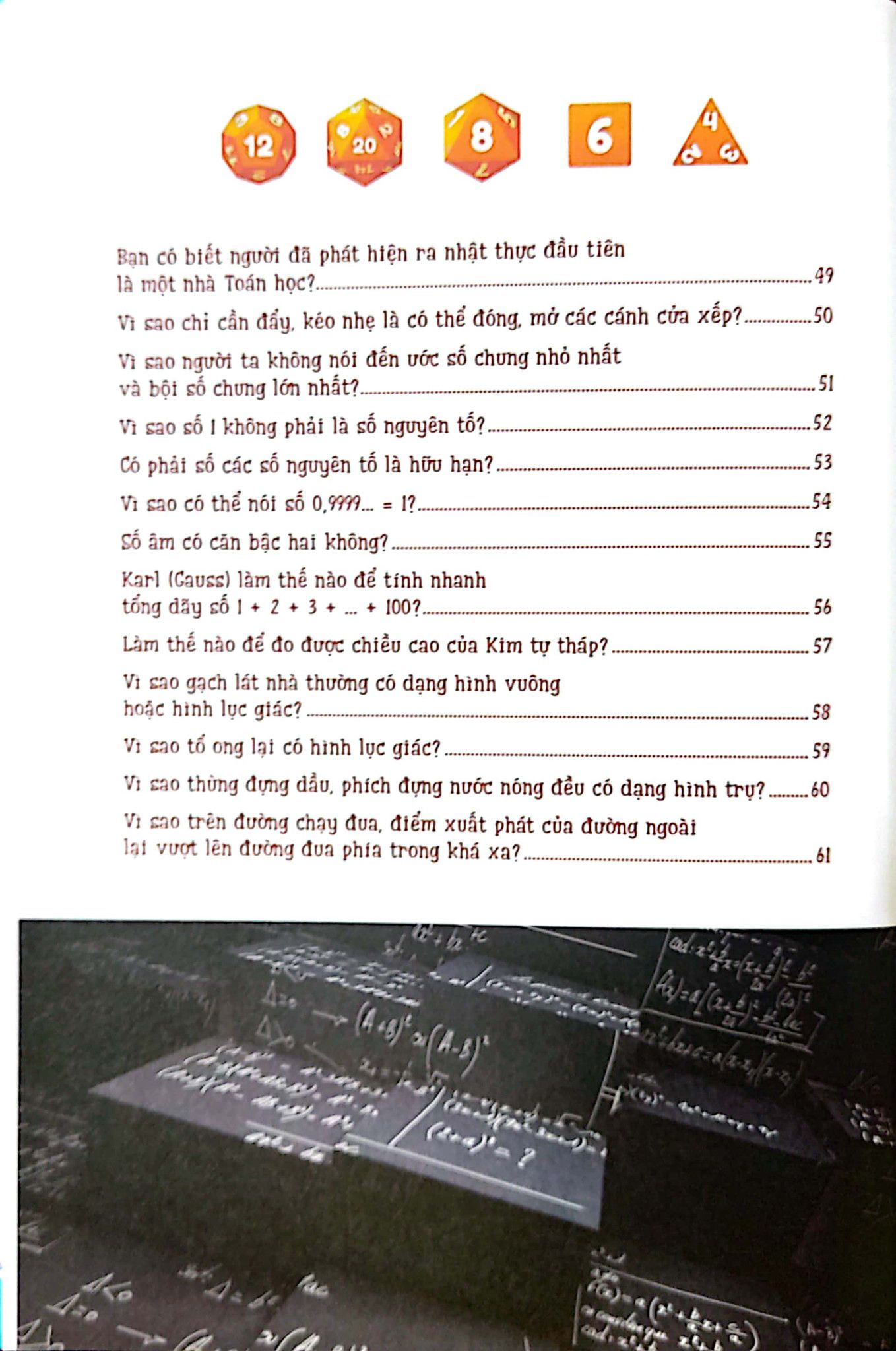  10 Vạn Câu Hỏi Vì Sao - Những Điều Độc Đáo Trong Toán Học 