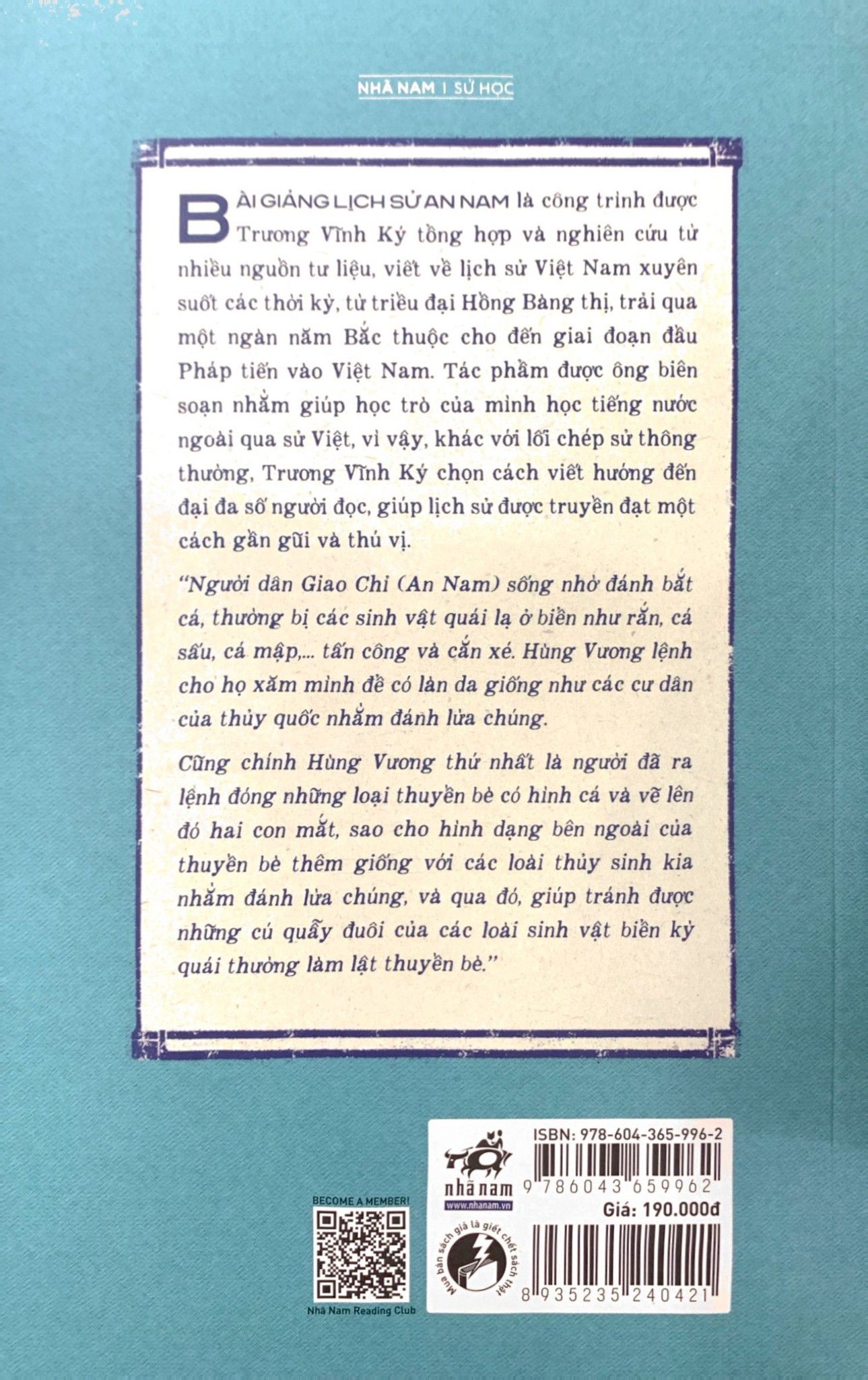  Bài Giảng Lịch Sử An Nam 