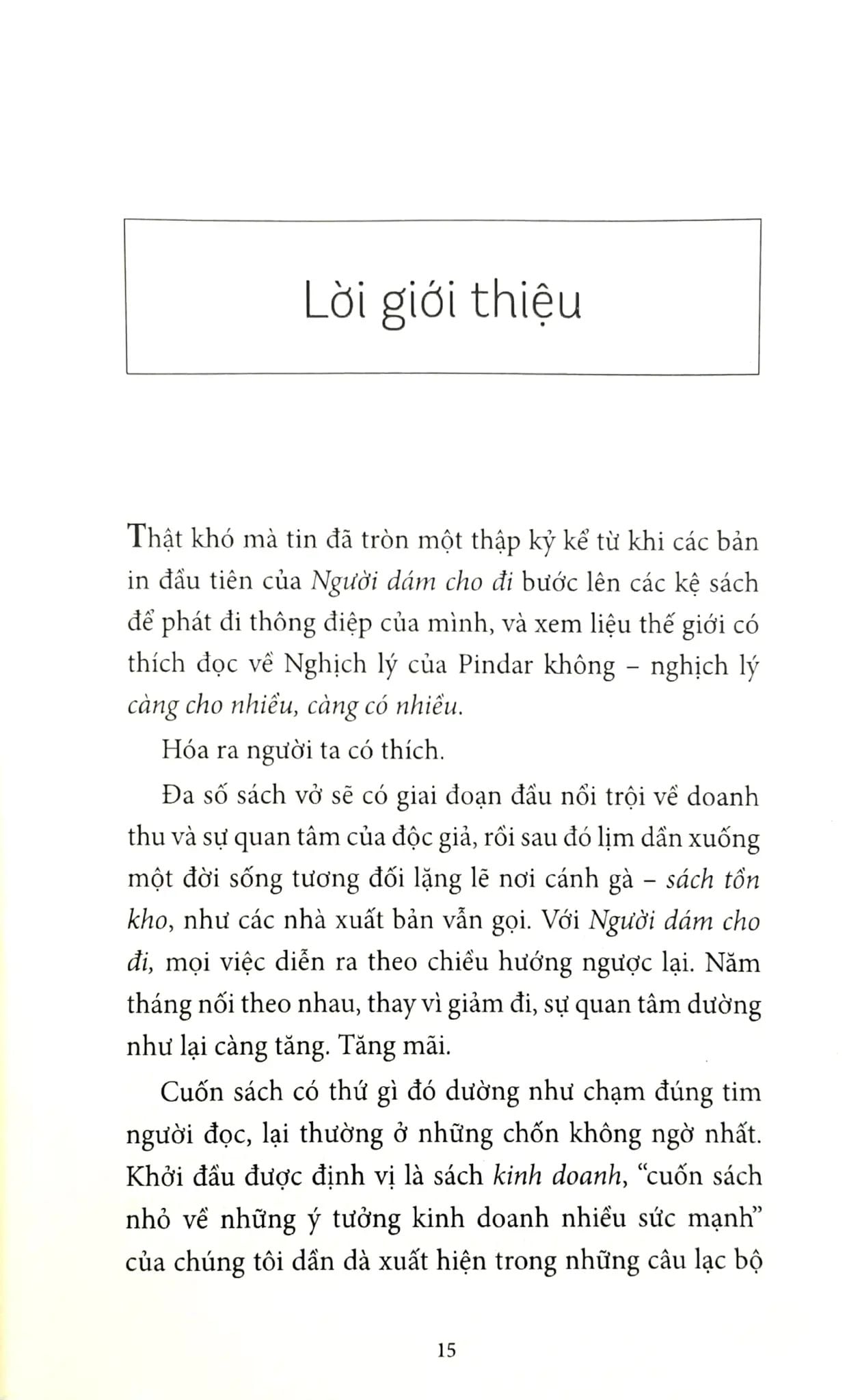  Người Gây Ảnh Hưởng - Dám Cho Đi - Câu Chuyện Nhỏ Về Một Ý Tưởng Có Sức Thuyết Phục Lớn Nhất 