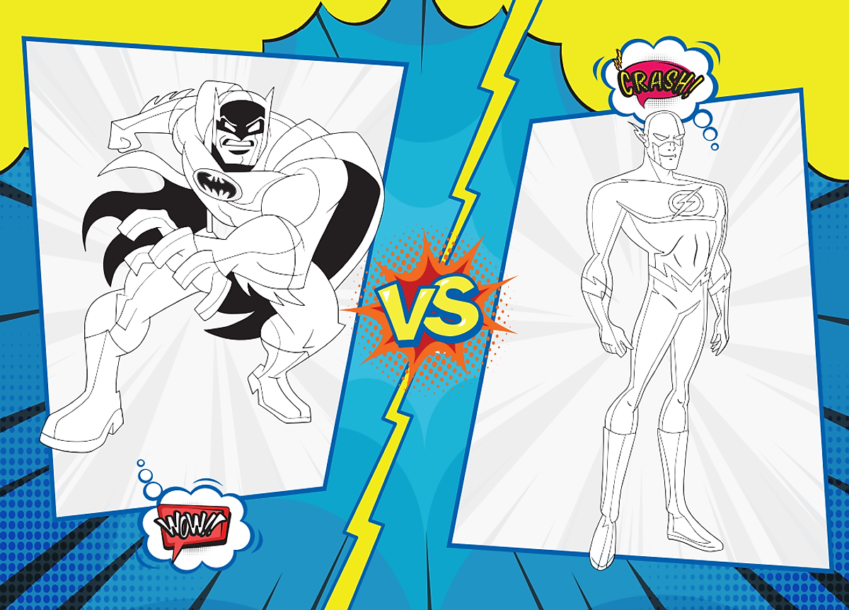  Tô Màu Siêu Anh Hùng Super Heroes - Tập 5 - Rèn luyện IQ EQ CQ (Tặng kèm 18 stickers) 