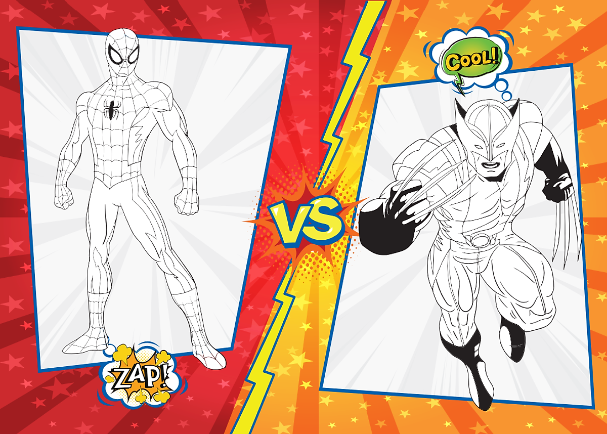  Tô Màu Siêu Anh Hùng Super Heroes - Tập 5 - Rèn luyện IQ EQ CQ (Tặng kèm 18 stickers) 