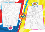  Tô Màu - Supper Heroes Siêu Anh Hùng 1 