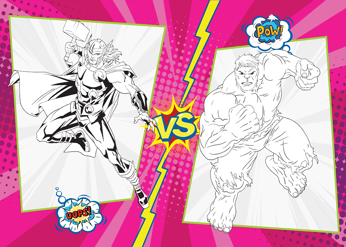  Tô Màu Siêu Anh Hùng Super Heroes - Tập 3 - Rèn luyện IQ EQ CQ (Tặng kèm 19 stickers) 