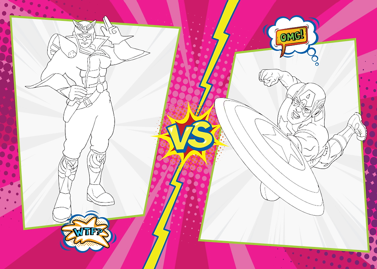  Tô Màu - Supper Heroes Siêu Anh Hùng 2 
