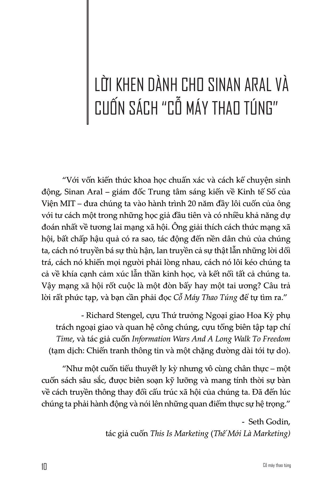  Cỗ Máy Thao Túng 