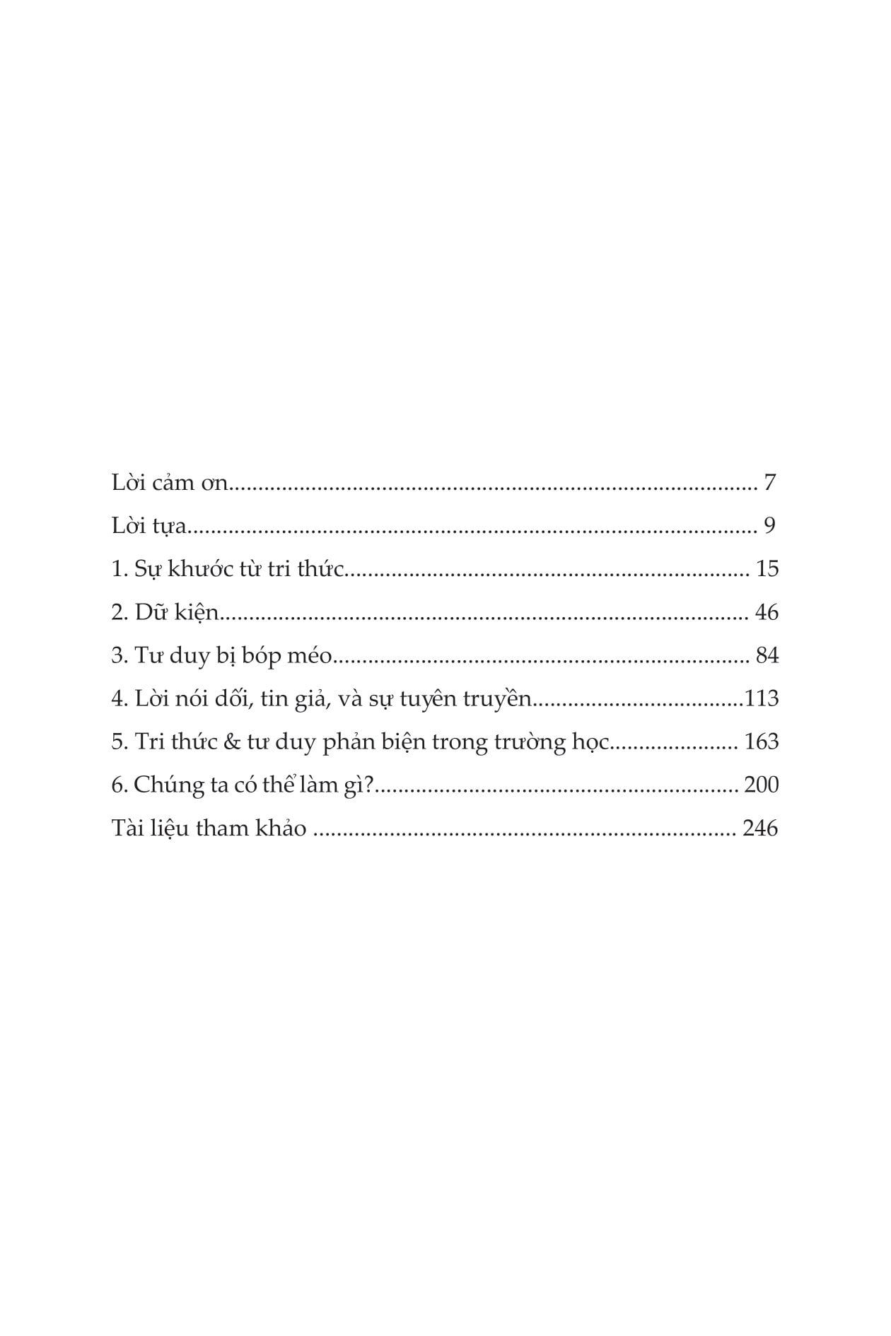  Dữ Kiện Lấp Lửng 