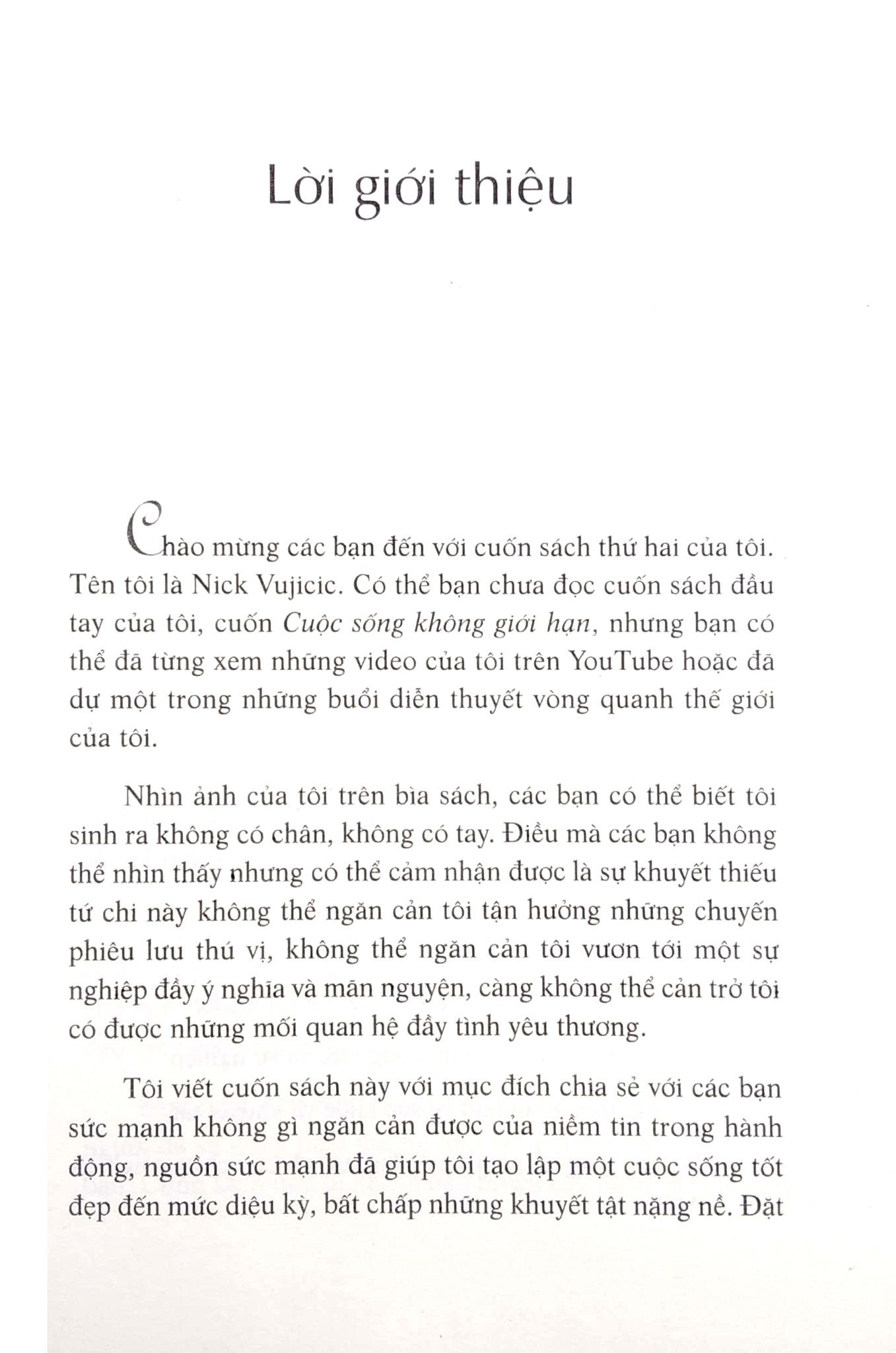  Nick Vujicic - Đừng Bao Giờ Từ Bỏ Khát Vọng (giá mới) 