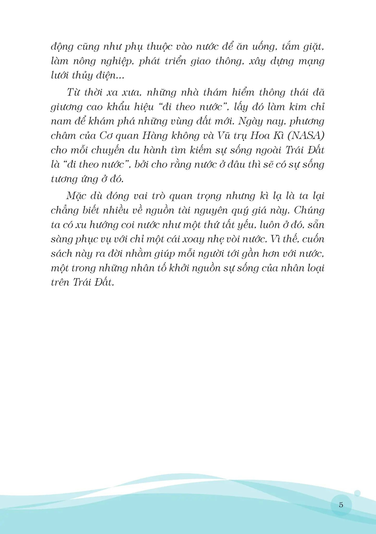  Bản Giao Hưởng Của Nước 