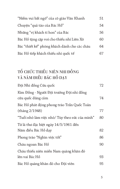  Di Sản Hồ Chí Minh - Bác Hồ Với Thiếu Niên Nhi Đồng 