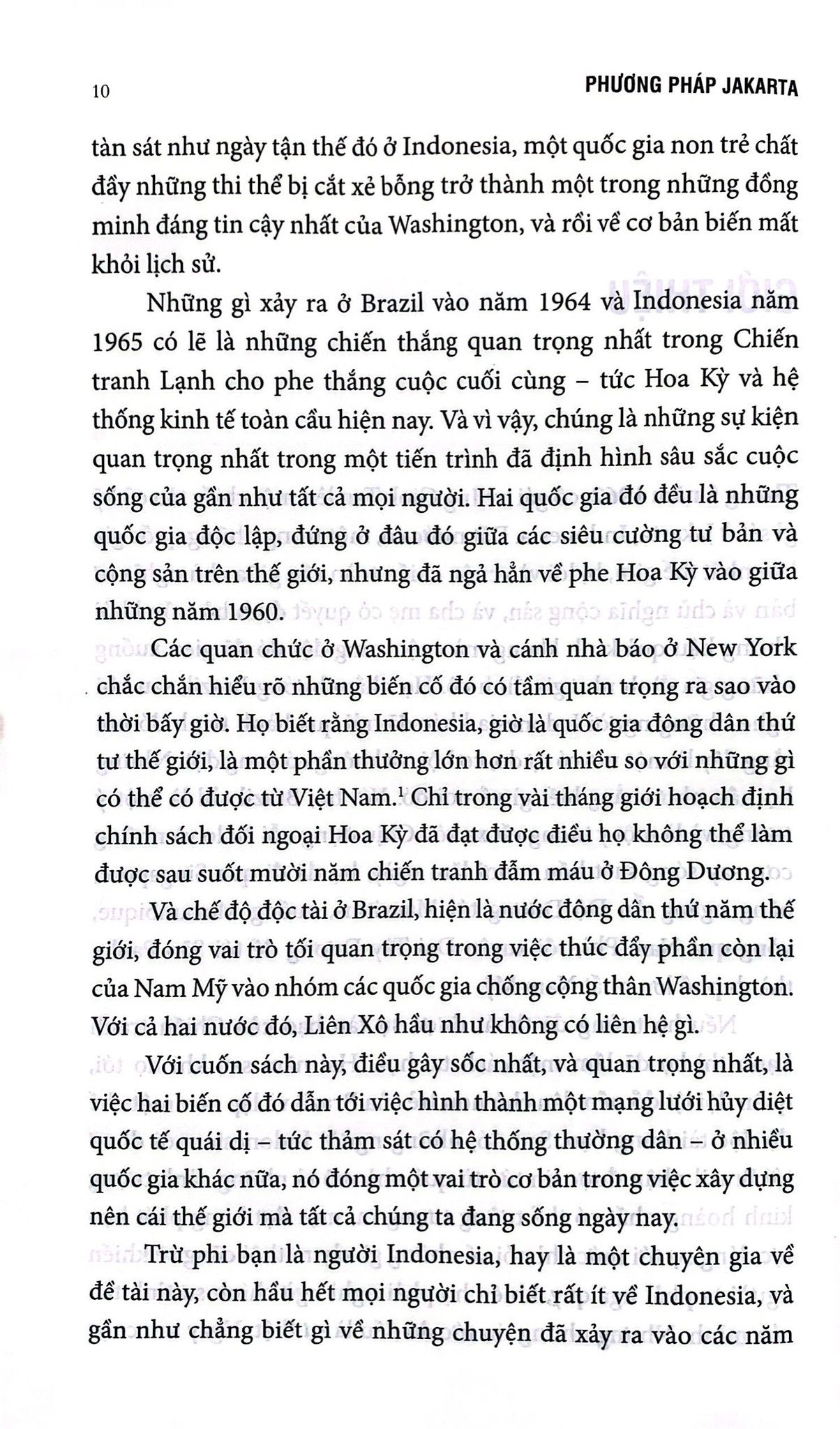  Phương Pháp Jakarta - Lịch Sử Các Hoạt Động Bí Mật Của CIA Thời Chiến Tranh Lạnh Ở Đông Nam Á Và Mỹ Latin 