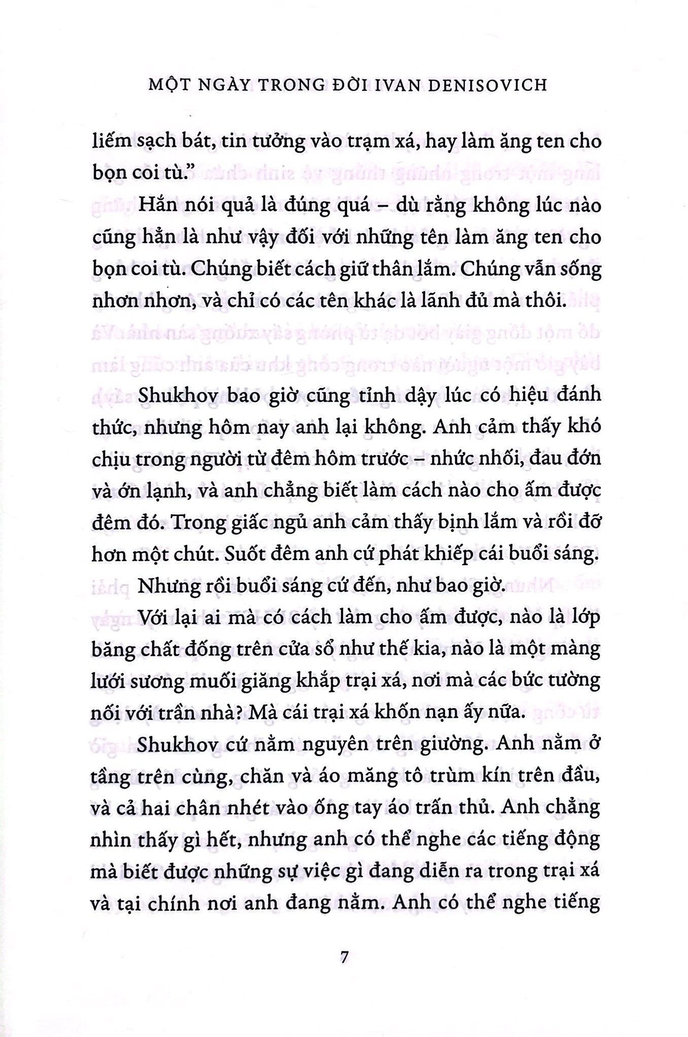  Một Ngày Trong Đời Ivan Denisovich - Bìa Cứng 