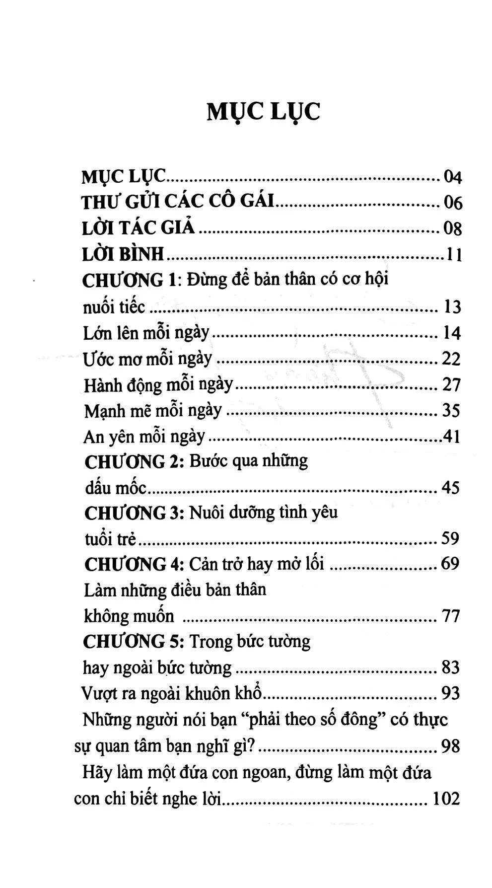  Sống Những Ngày Không Hối Tiếc 