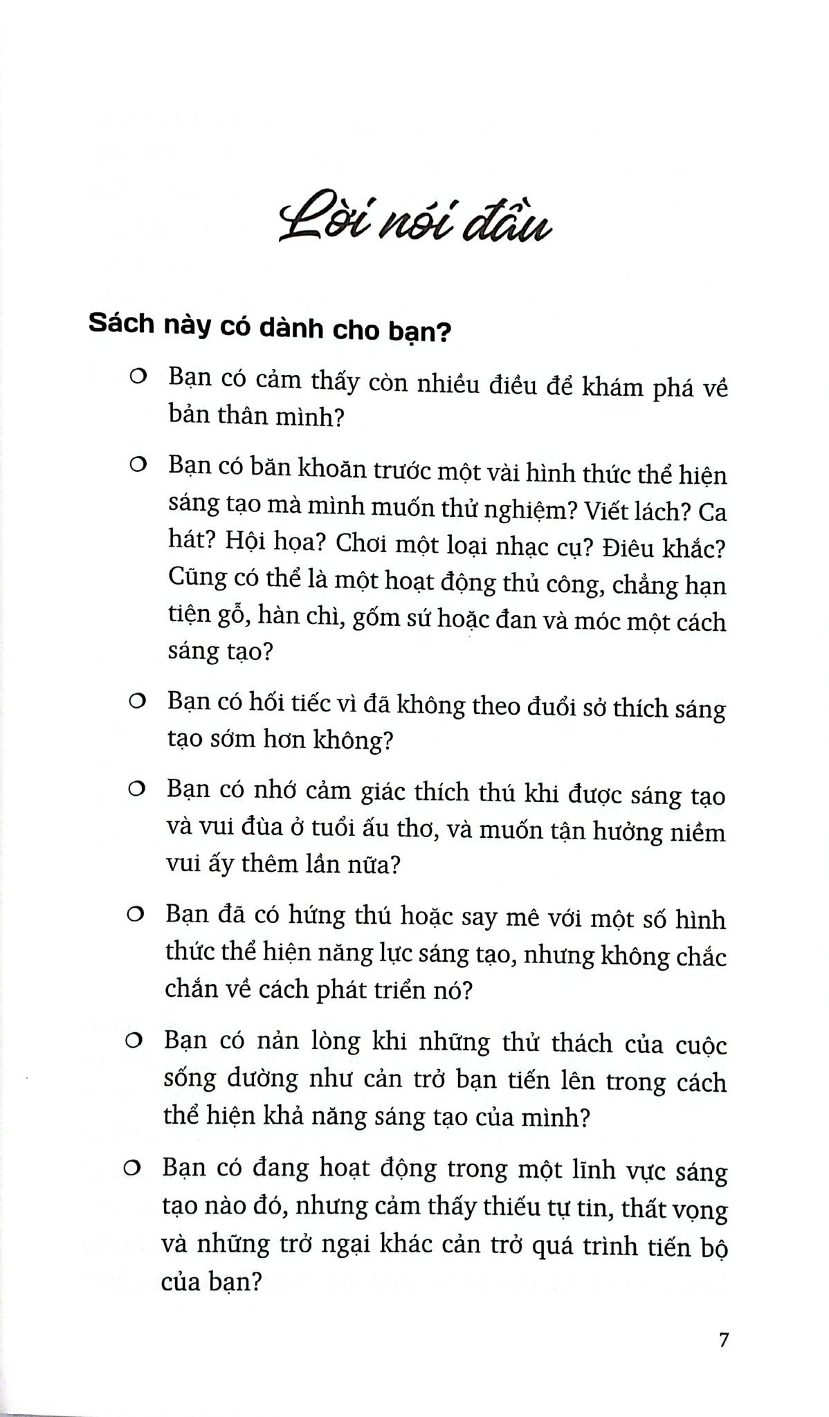  Hạt Giống Sáng Tạo 