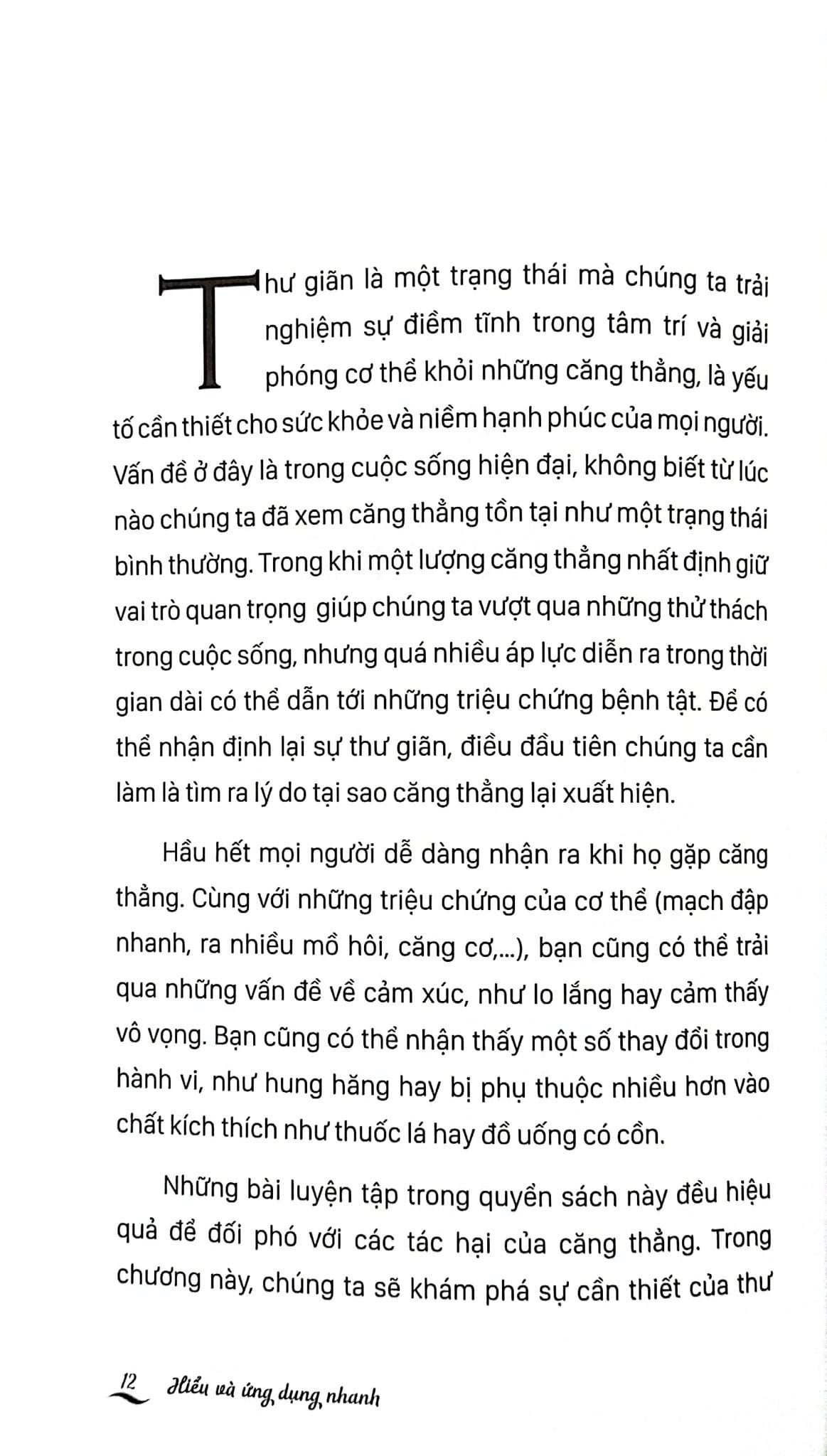  Hiểu Và Ứng Dụng Nhanh - Phương Pháp Thư Giãn 