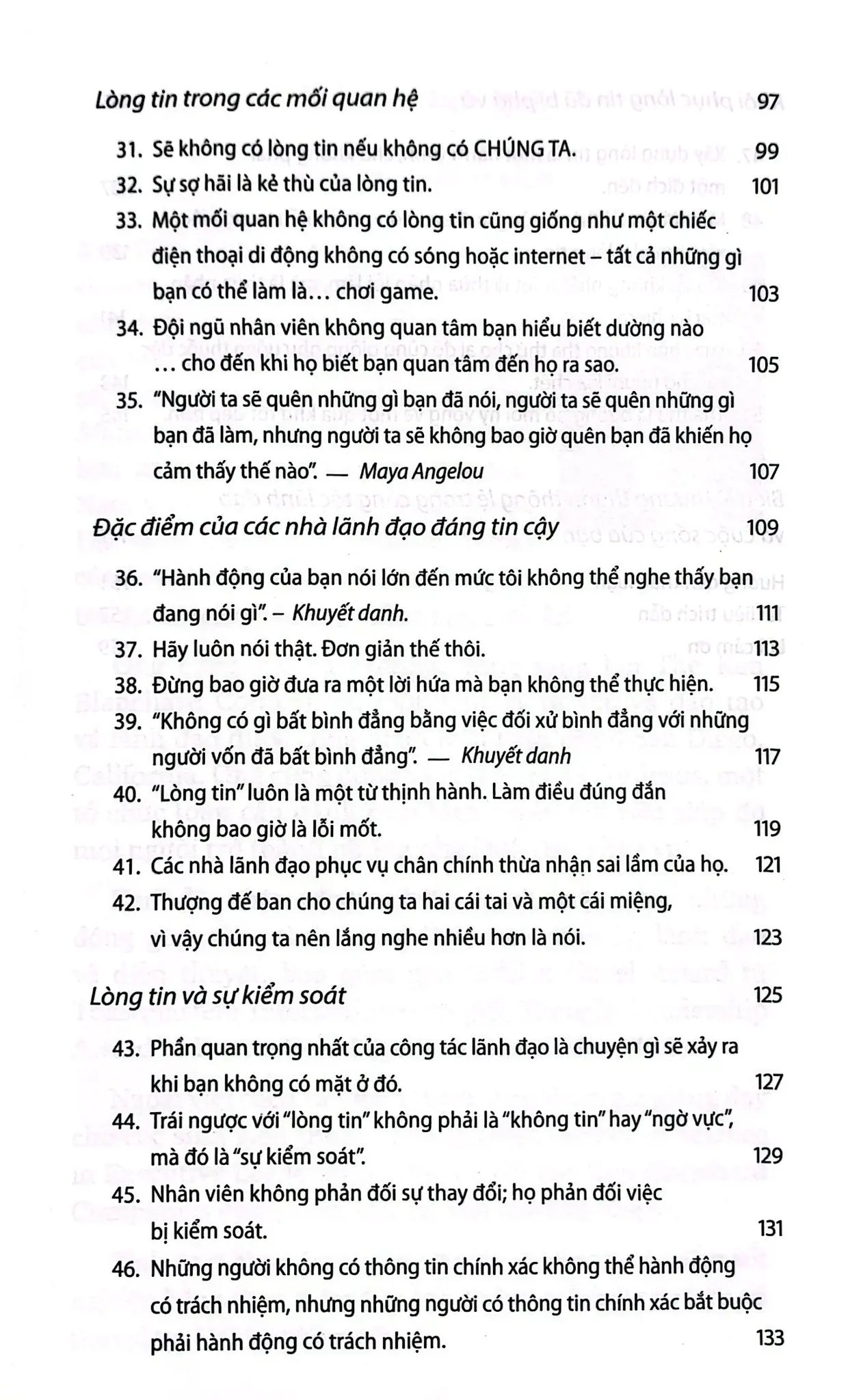  Những Chân Lý Đơn Giản Về Lãnh Đạo 