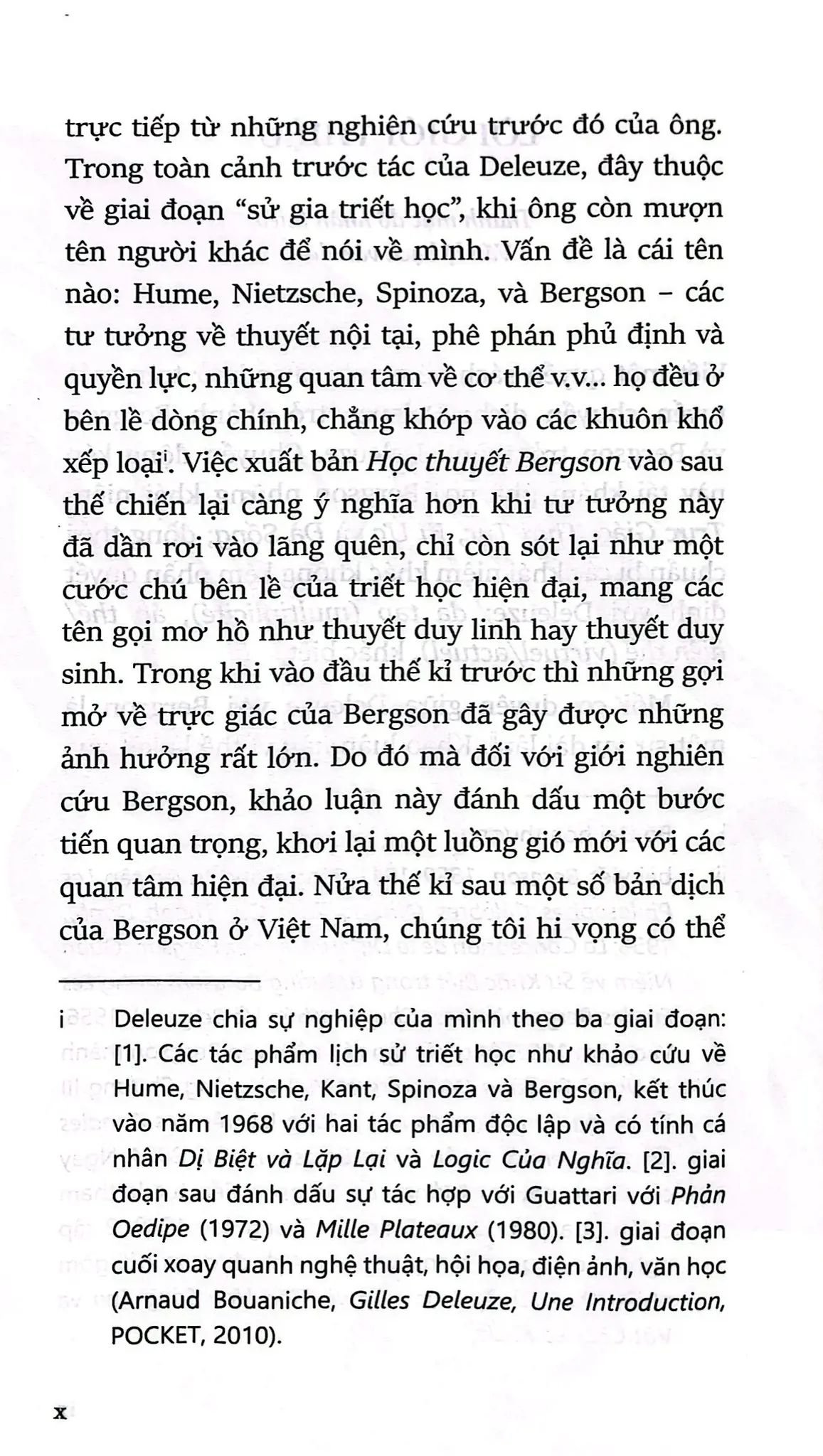 Học Thuyết Bergson 