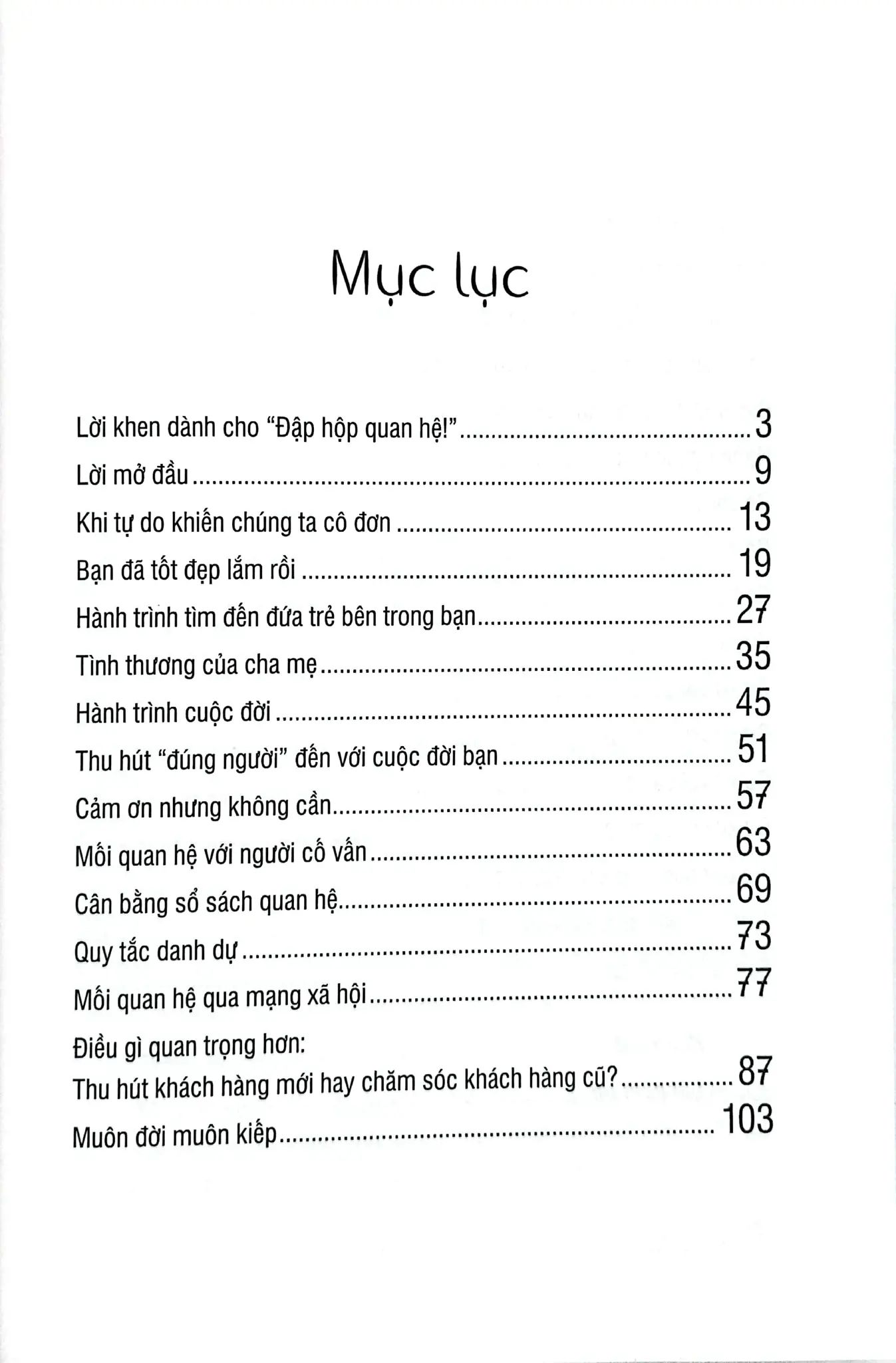  Đập Hộp Quan Hệ 