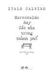  Marcovaldo Hay Các Mùa Trong Thành Phố 