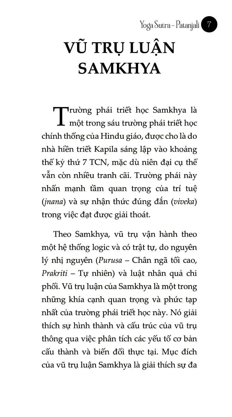  Yoga Sutra (Dịch Từ Tiếng Phạn) 