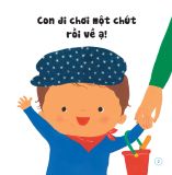  Sách Ehon - Chiếc Miệng Xinh, Nói Lời Đẹp - Khi Ra Ngoài 