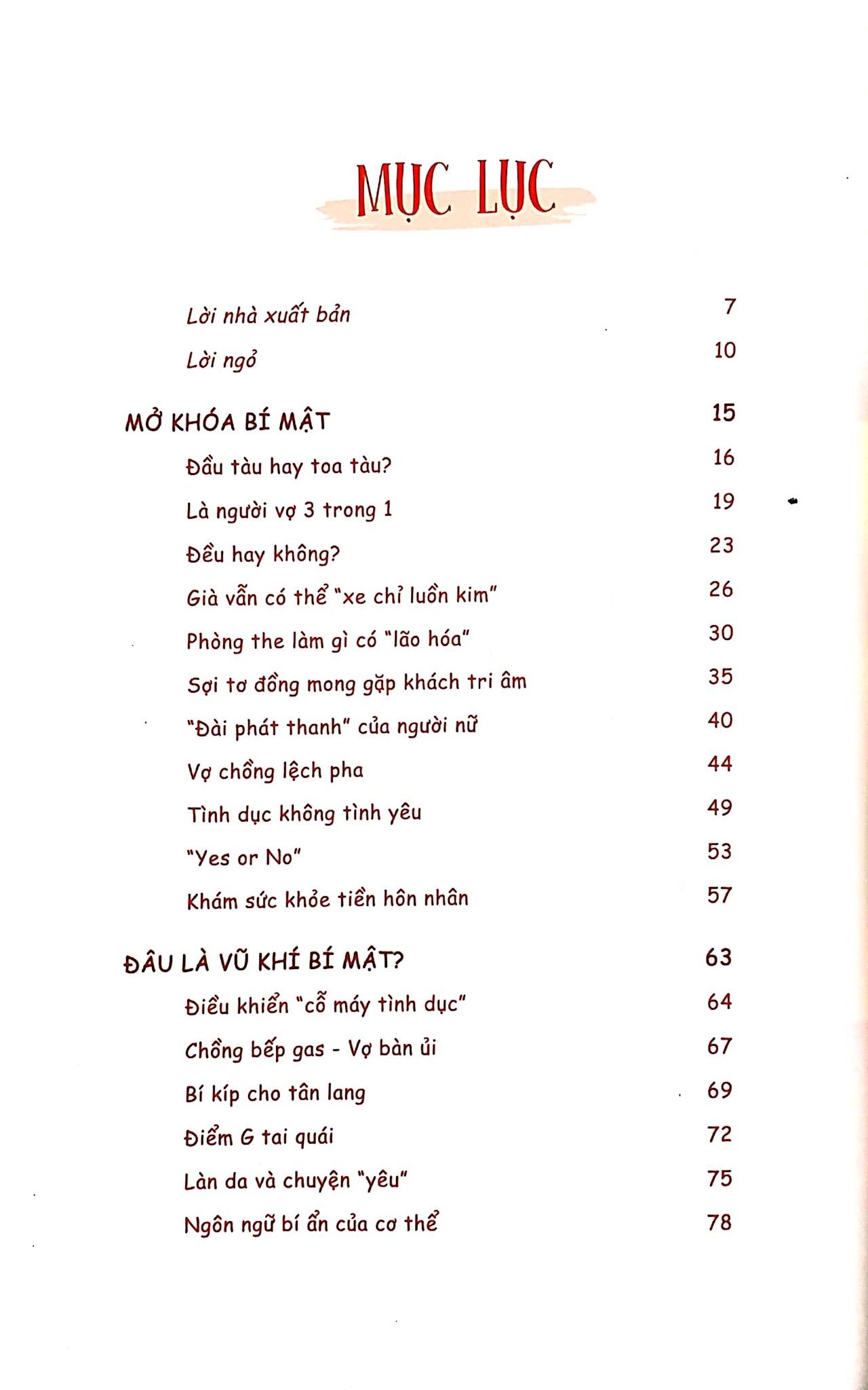 Bí Mật Chuyện Phòng The - Hòa Hợp Hôn Nhân 