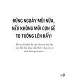  Đừng Ngoáy Mũi Nữa! 