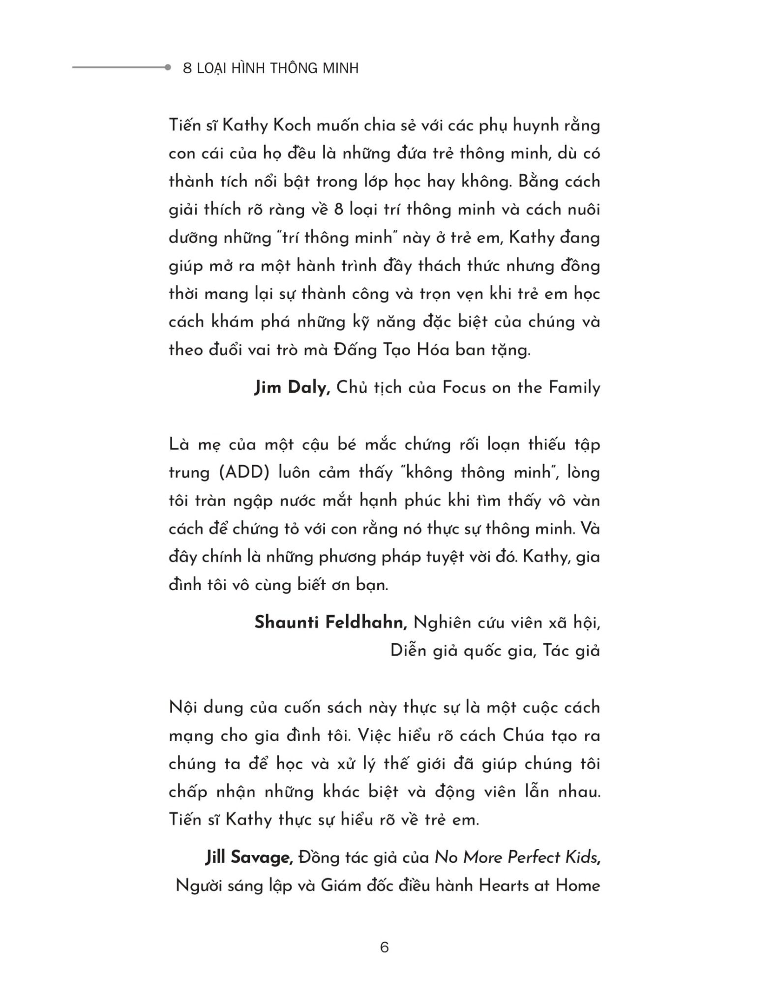  8 Loại Hình Thông Minh 