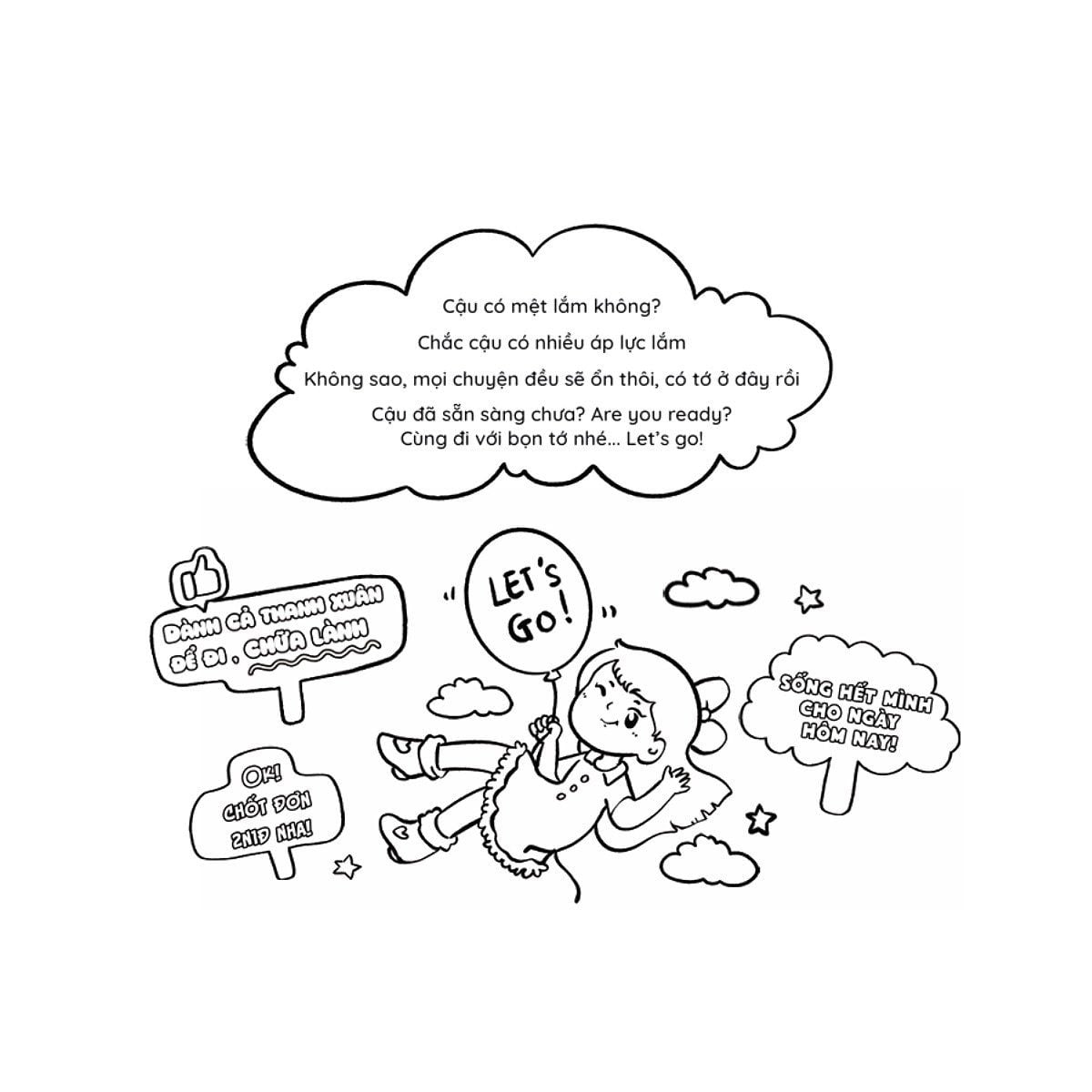  Cậu Có Muốn Đi Chữa Lành Cùng Tớ Không? 