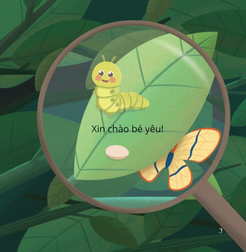  Bé Thông Minh Đóng Mở Kì Diệu Bên Dưới Chiếc Lá 
