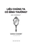  Liệu Chúng Ta Có Bình Thường? 