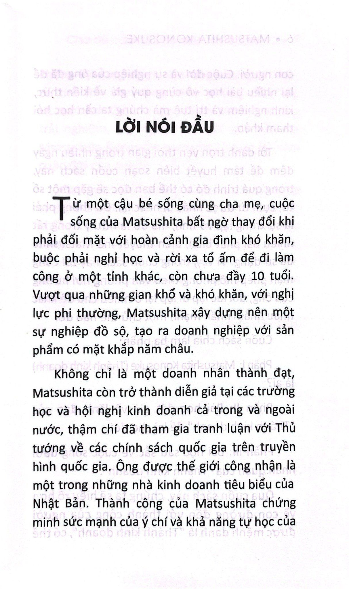  Thánh Kinh Doanh Matsushita Konosuke 