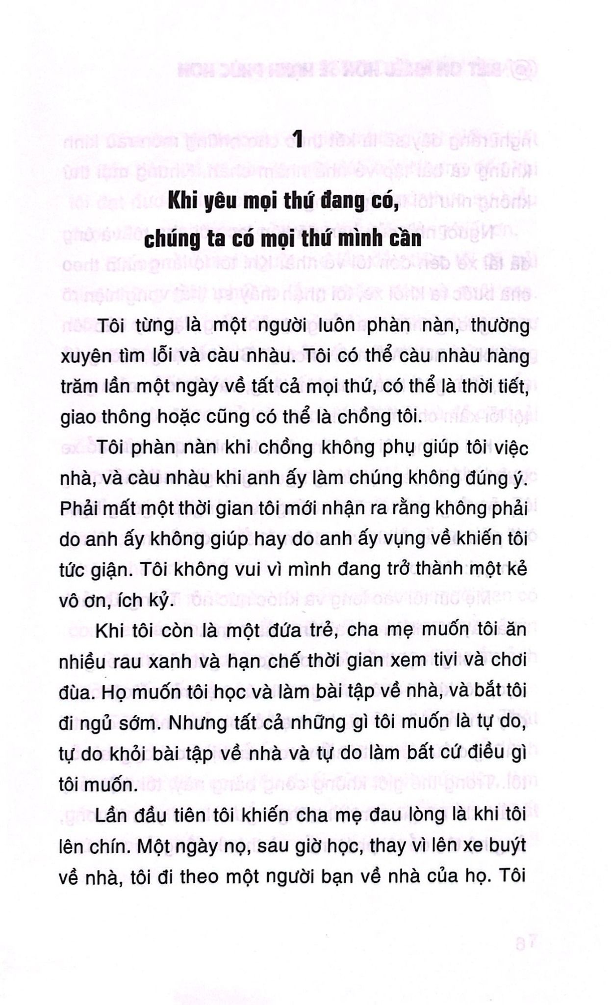  Biết Ơn Nhiều Hơn Sẽ Hạnh Phúc Hơn 