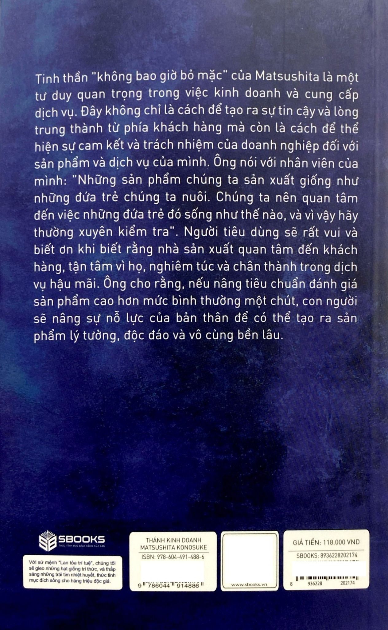  Thánh Kinh Doanh Matsushita Konosuke 