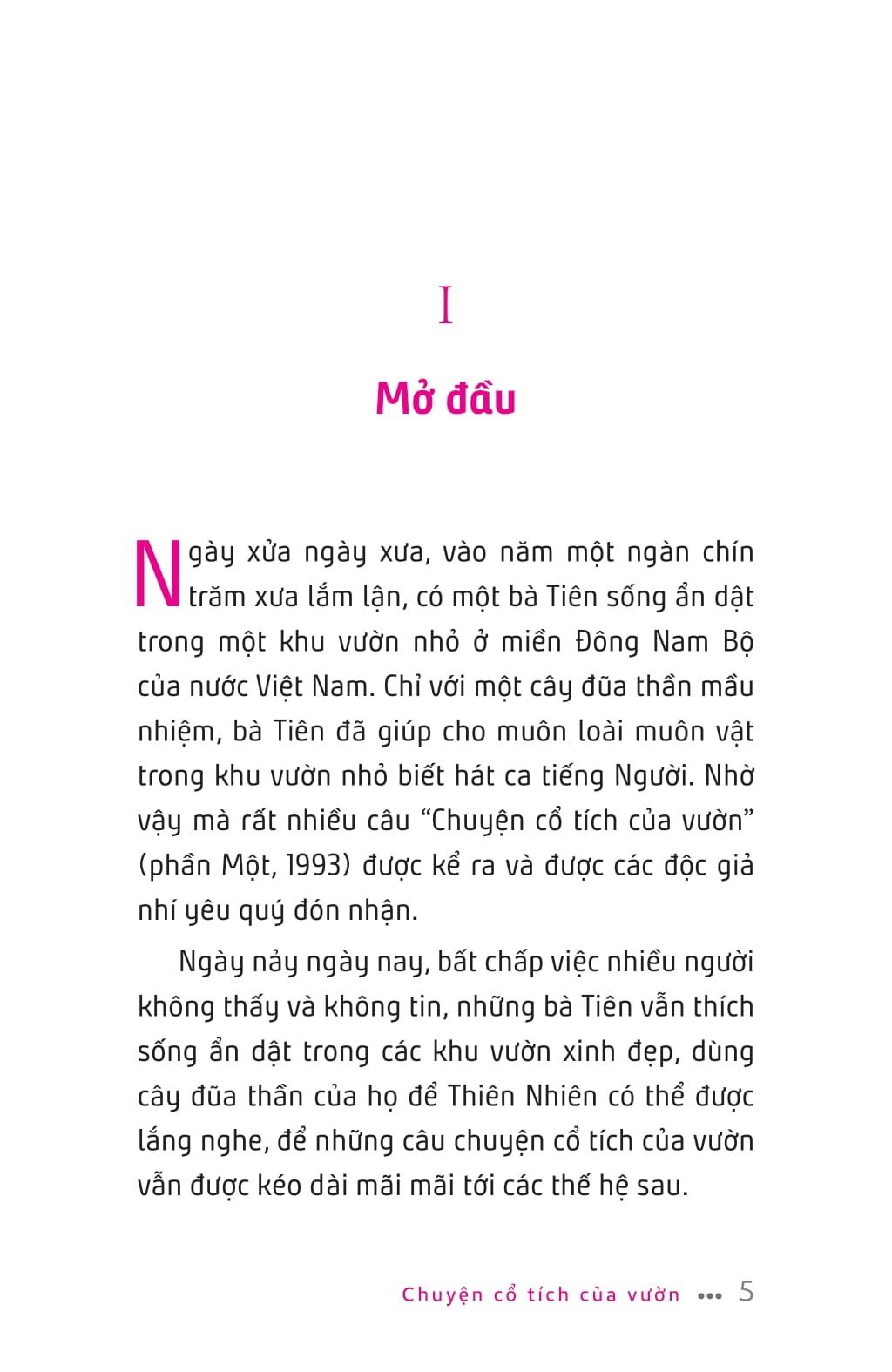  Văn Học Thiếu Nhi: Chuyện Cổ Tích Của Vườn 