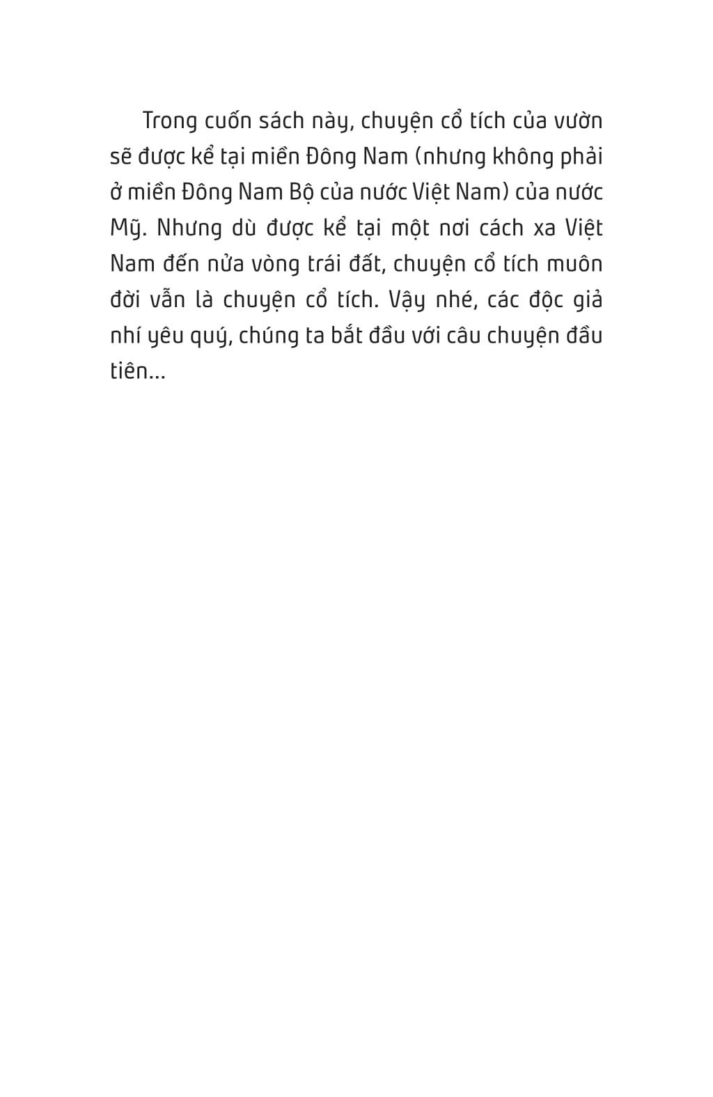  Văn Học Thiếu Nhi: Chuyện Cổ Tích Của Vườn 